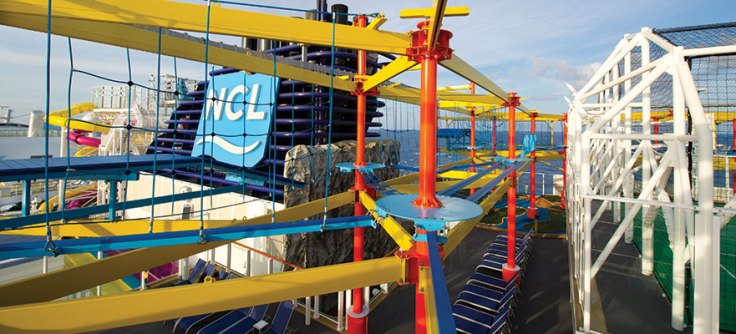 Norwegian Breakaway Ropes Course