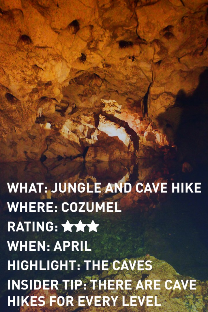 COZUMEL HIKE INFOGRAPHIC
